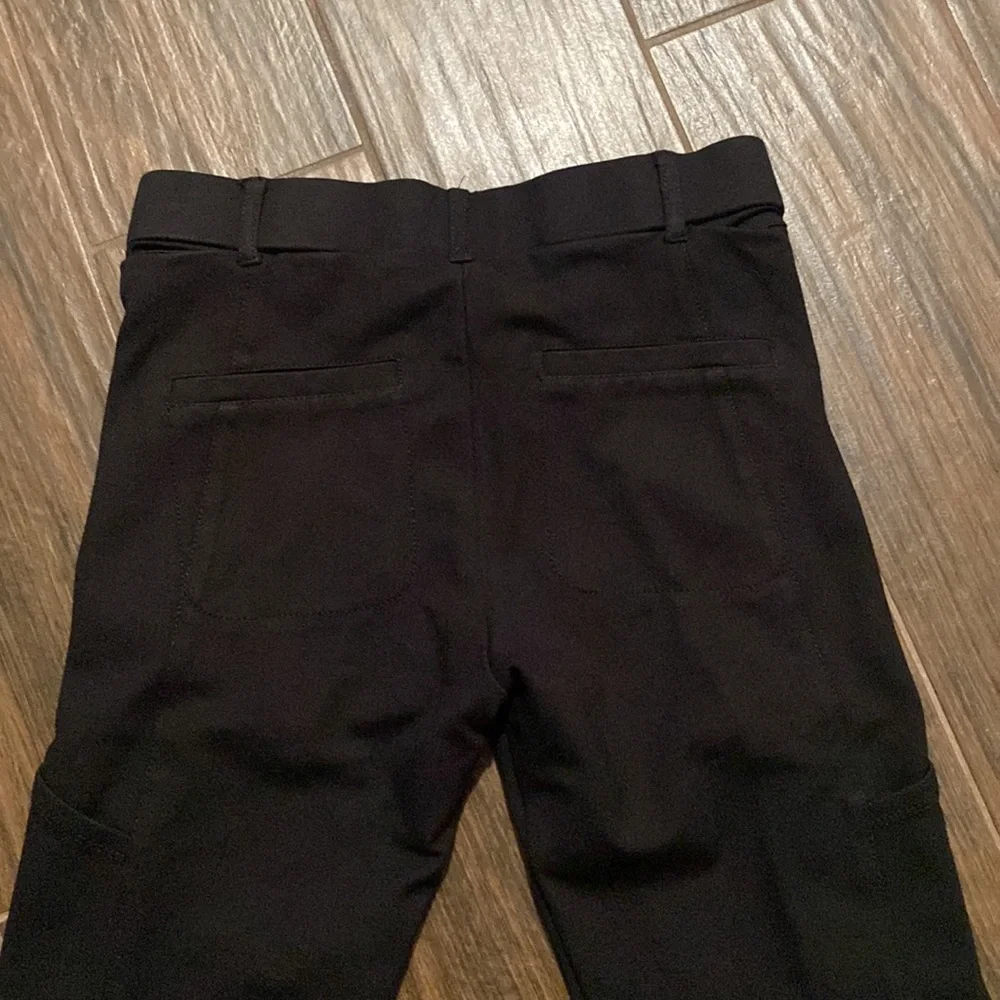 Betabrand black pull on pants